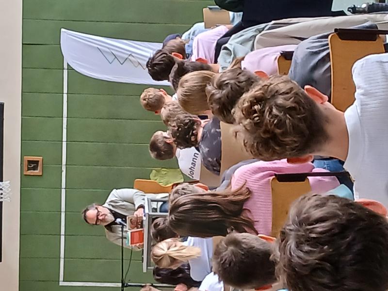 Autor Christian Linker war am SIBI