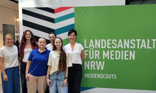 SiBi-Medienscouts in der Landesanstalt für Medien